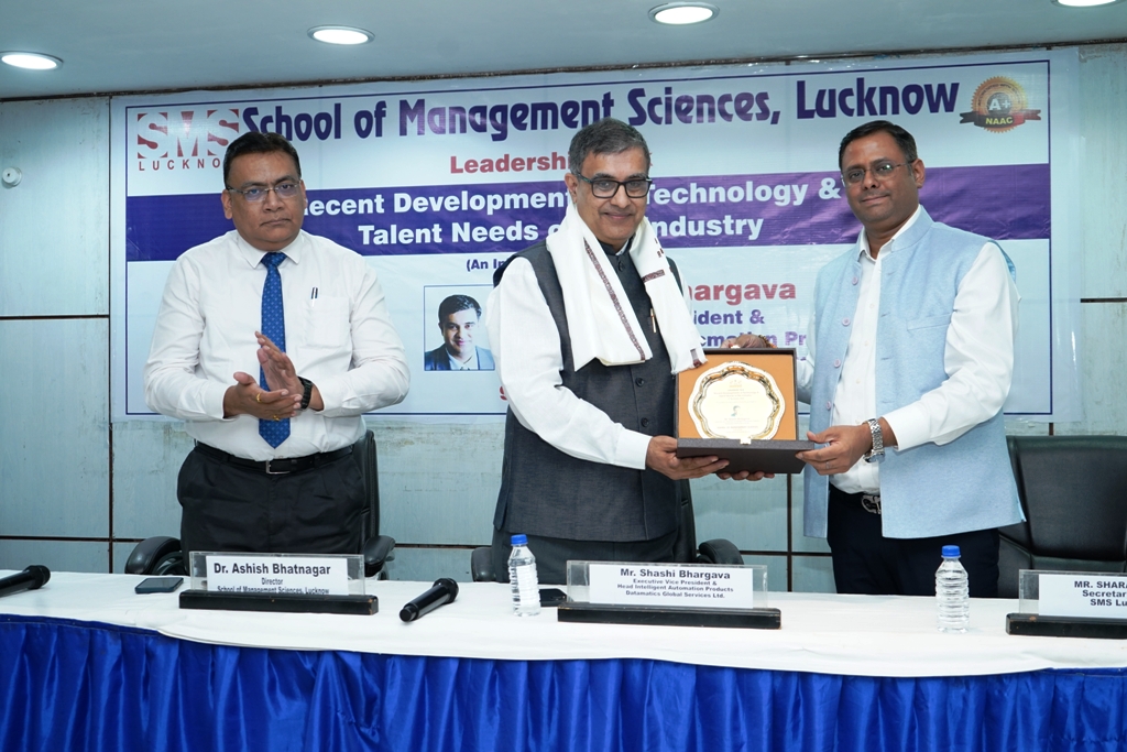 Leadership Talk by Mr. Shashi Bhargava , Datamatics Global Services Ltd.